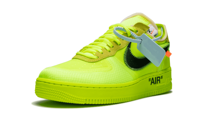 Be Bold and Trendy in Off-White x Nike Air Force 1 Low Volt Sneakers